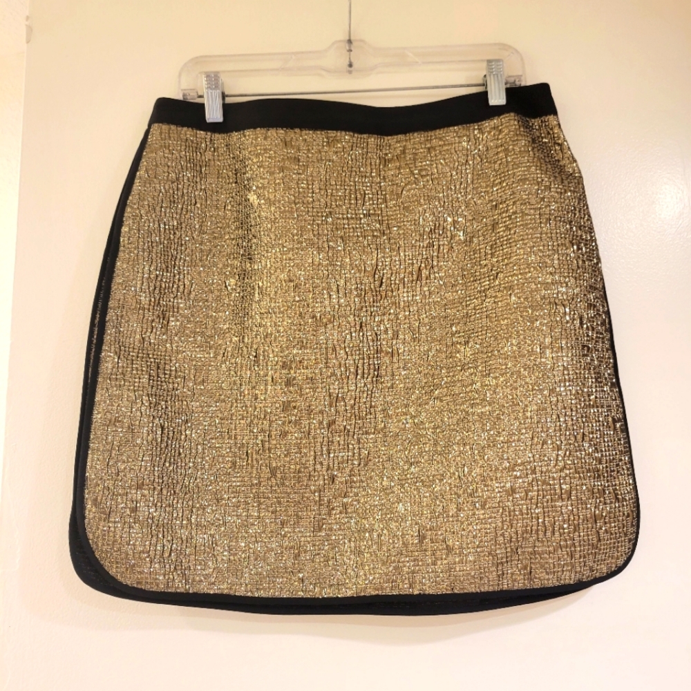 Metaphor women's gold skirt Size 12